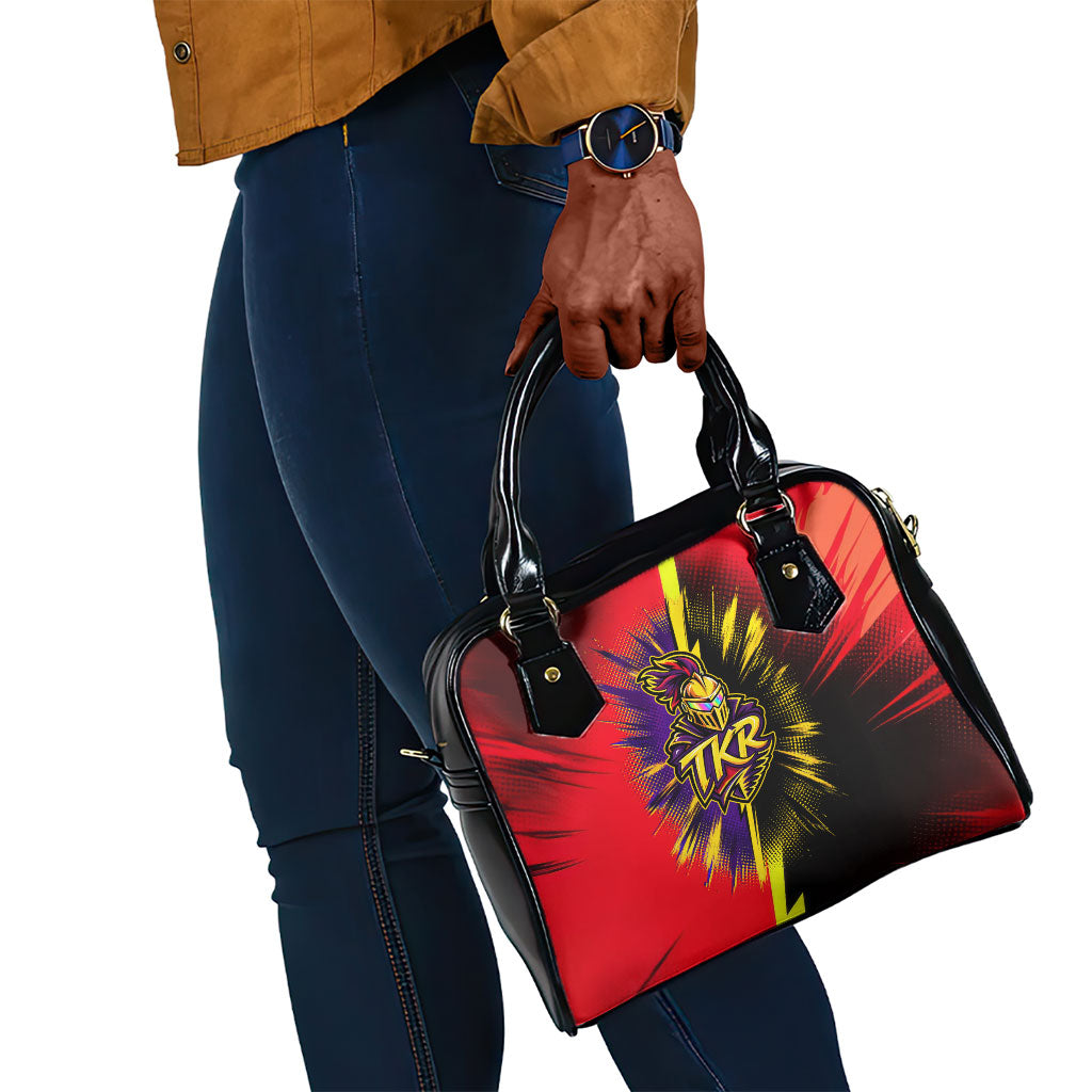 Trinidad and Tobago Cricket Shoulder Handbag Trinbago Knight Riders - Ride Or Die Comic Halftone