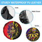 Trinidad and Tobago Cricket Spare Tire Cover Trinbago Knight Riders - Ride Or Die Comic Halftone