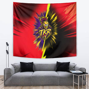 Trinidad and Tobago Cricket Tapestry Trinbago Knight Riders - Ride Or Die Comic Halftone