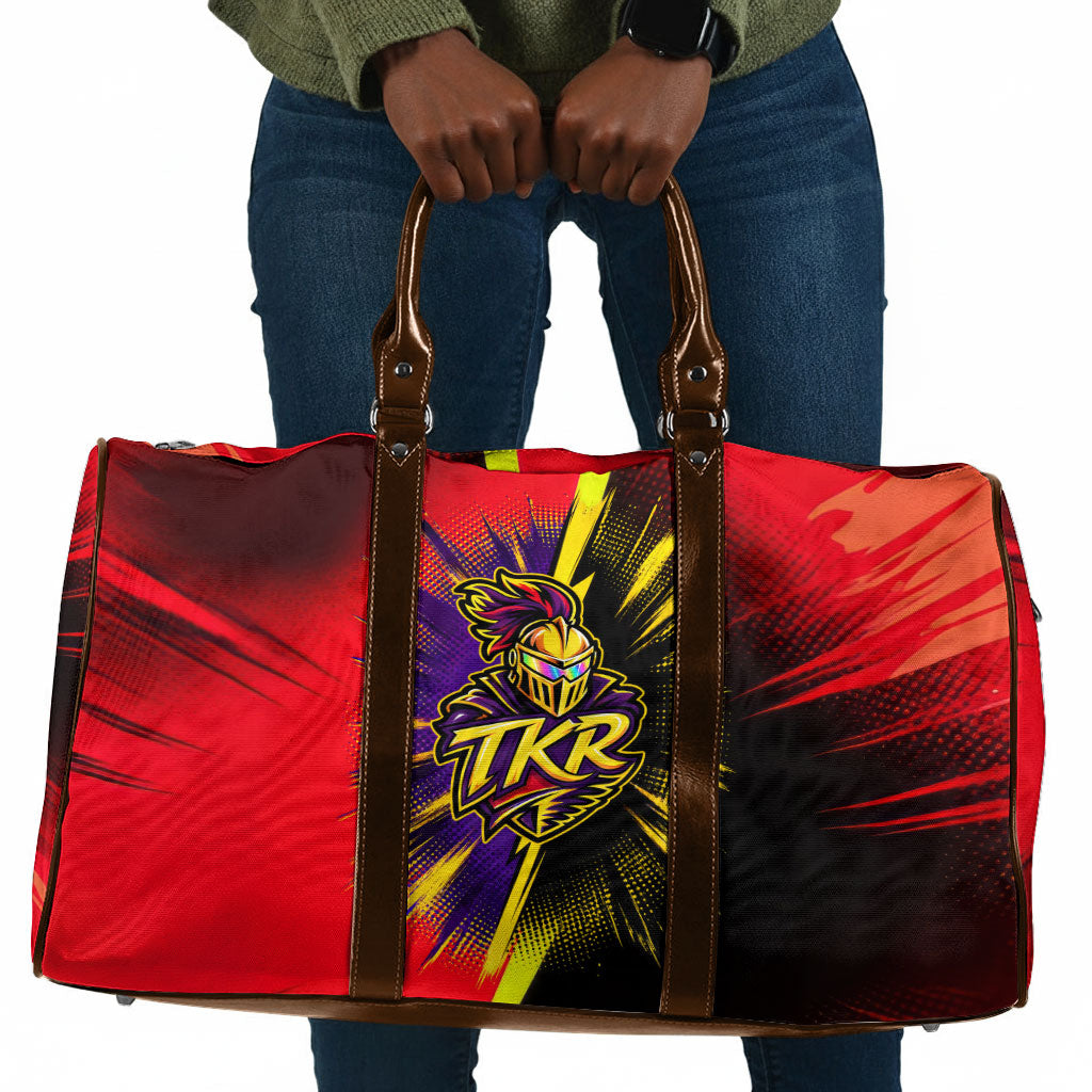 Trinidad and Tobago Cricket Travel Bag Trinbago Knight Riders - Ride Or Die Comic Halftone