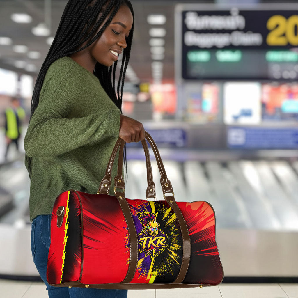 Trinidad and Tobago Cricket Travel Bag Trinbago Knight Riders - Ride Or Die Comic Halftone