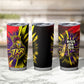 Trinidad and Tobago Cricket Tumbler Cup Trinbago Knight Riders - Ride Or Die Comic Halftone