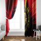 Trinidad and Tobago Cricket Window Curtain Trinbago Knight Riders - Ride Or Die Comic Halftone