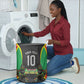 Personalized St Kitts And Nevis Patriots Laundry Basket Caribbean Cricket Player Graphic Art
