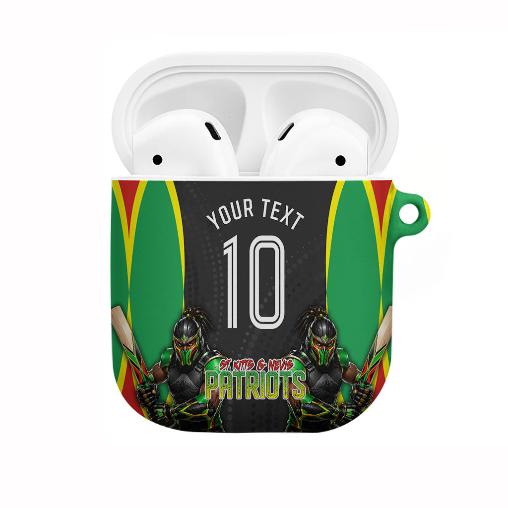 Personalized St Kitts And Nevis Patriots AirPods Case Caribbean Cricket Player Graphic Art