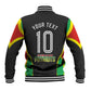 Personalized St Kitts And Nevis Patriots Baseball Jacket Caribbean Cricket Player Graphic Art