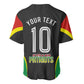 Personalized St Kitts And Nevis Patriots Baseball Jersey Caribbean Cricket Player Graphic Art