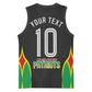 Personalized St Kitts And Nevis Patriots Basketball Jersey Caribbean Cricket Player Graphic Art