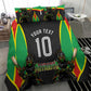 Personalized St Kitts And Nevis Patriots Bedding Set Caribbean Cricket Player Graphic Art