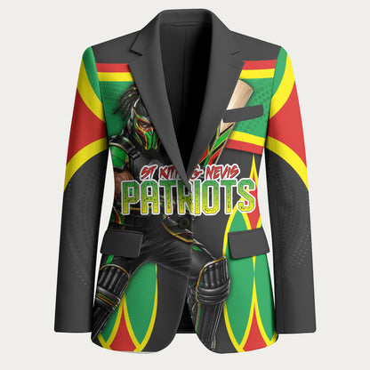 Personalized St Kitts And Nevis Patriots Blazer Caribbean Cricket Player Graphic Art