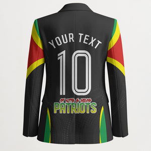 Personalized St Kitts And Nevis Patriots Blazer Caribbean Cricket Player Graphic Art