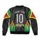 Personalized St Kitts And Nevis Patriots Bomber Jacket Caribbean Cricket Player Graphic Art