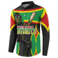 Personalized St Kitts And Nevis Patriots Button Sweatshirt Caribbean Cricket Player Graphic Art