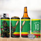 Personalized St Kitts And Nevis Patriots 4 in 1 Can Cooler Tumbler Caribbean Cricket Player Graphic Art
