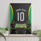 Personalized St Kitts And Nevis Patriots Canvas Wall Art Caribbean Cricket Player Graphic Art