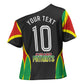 Personalized St Kitts And Nevis Patriots Cross Shoulder Shirt Caribbean Cricket Player Graphic Art