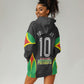 Personalized St Kitts And Nevis Patriots Hoodie Dress Caribbean Cricket Player Graphic Art