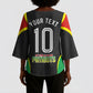 Personalized St Kitts And Nevis Patriots Kimono Sleeve Blouse Caribbean Cricket Player Graphic Art