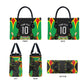 Personalized St Kitts And Nevis Patriots Leather Bag Caribbean Cricket Player Graphic Art