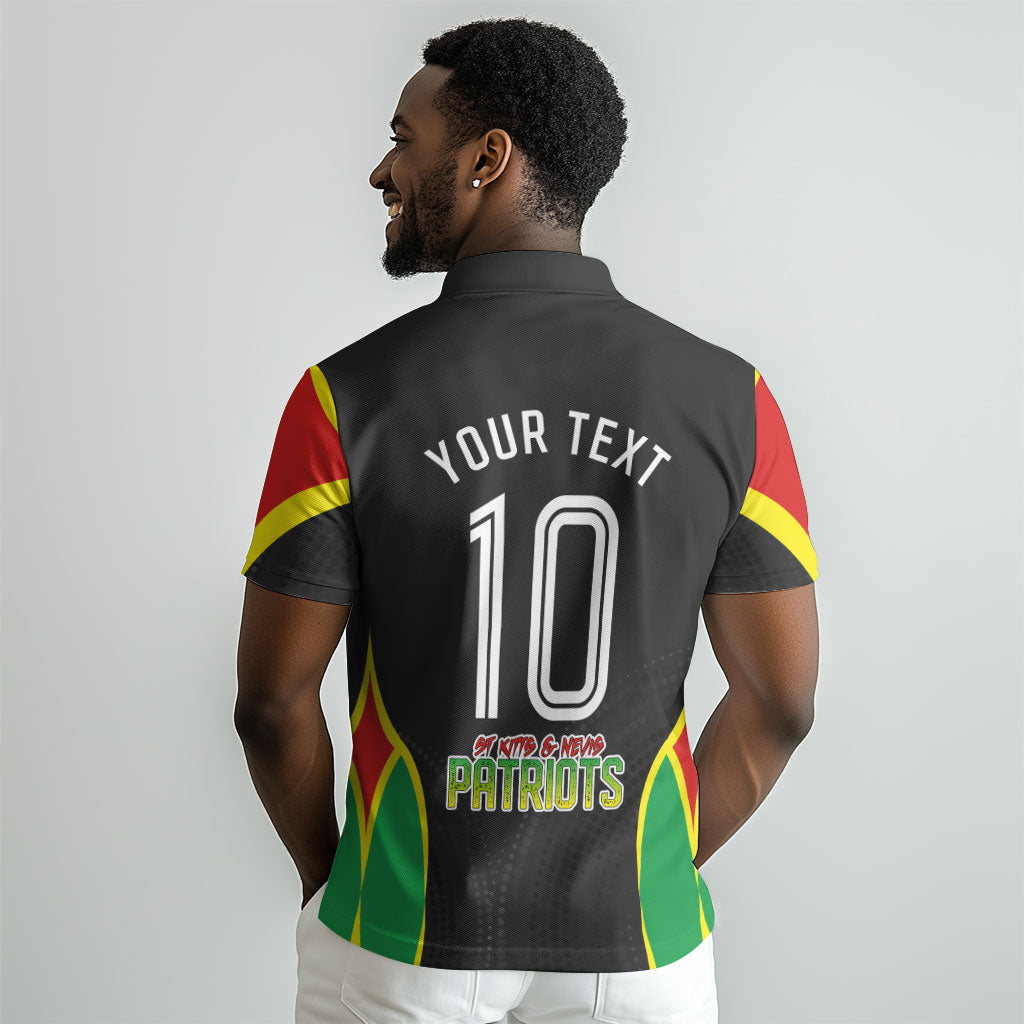 Personalized St Kitts And Nevis Patriots Polo Shirt Caribbean Cricket Player Graphic Art