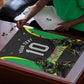 Personalized St Kitts And Nevis Patriots Puzzle Caribbean Cricket Player Graphic Art