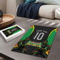 Personalized St Kitts And Nevis Patriots Puzzle Caribbean Cricket Player Graphic Art