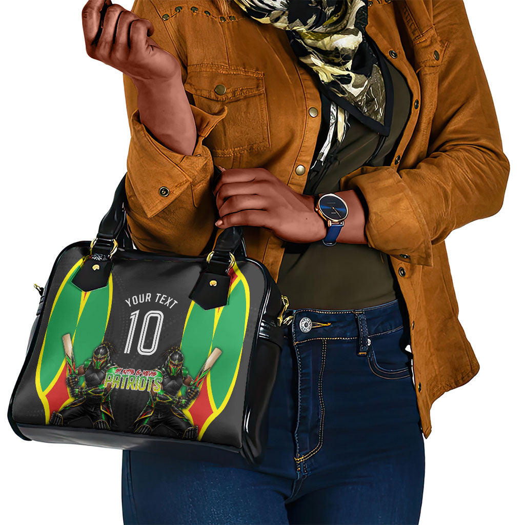 Personalized St Kitts And Nevis Patriots Shoulder Handbag Caribbean Cricket Player Graphic Art