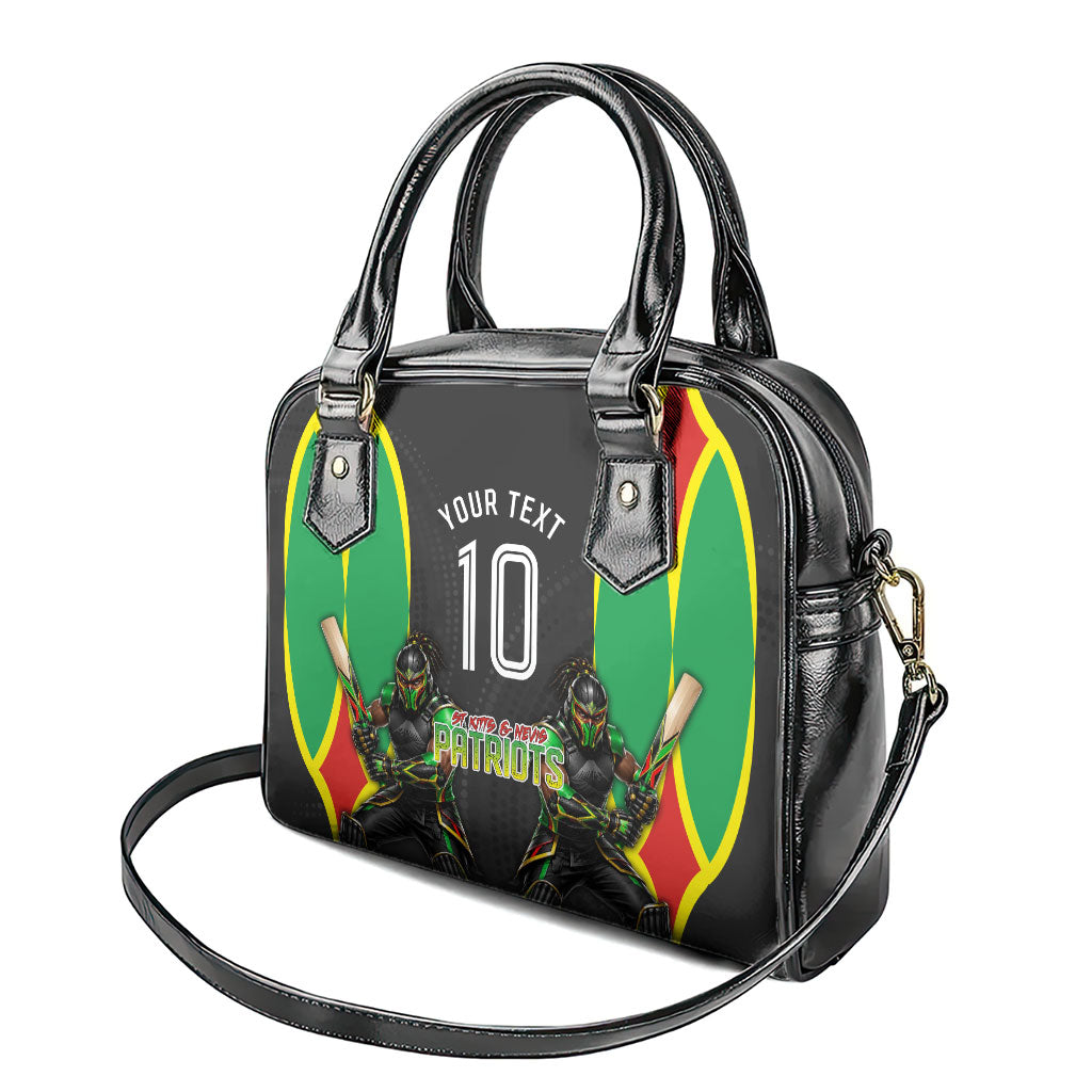 Personalized St Kitts And Nevis Patriots Shoulder Handbag Caribbean Cricket Player Graphic Art