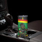 Personalized St Kitts And Nevis Patriots Skinny Tumbler Caribbean Cricket Player Graphic Art
