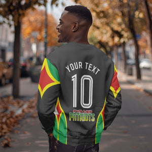 Personalized St Kitts And Nevis Patriots Sweatshirt Caribbean Cricket Player Graphic Art