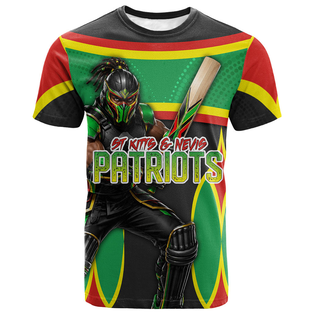 Personalized St Kitts And Nevis Patriots T shirt Caribbean Cricket Player Graphic Art