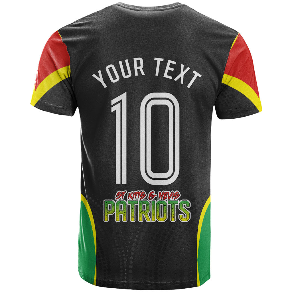 Personalized St Kitts And Nevis Patriots T shirt Caribbean Cricket Player Graphic Art
