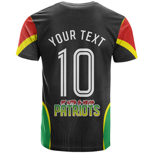 Personalized St Kitts And Nevis Patriots T shirt Caribbean Cricket Player Graphic Art