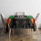 Personalized St Kitts And Nevis Patriots Tablecloth Caribbean Cricket Player Graphic Art