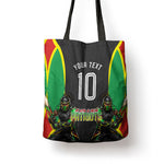 Personalized St Kitts And Nevis Patriots Tote Bag Caribbean Cricket Player Graphic Art