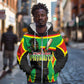 Personalized St Kitts And Nevis Patriots Zip Hoodie Caribbean Cricket Player Graphic Art