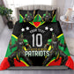 Personalized St Kitts And Nevis Patriots Cricket Bedding Set Dynamic Player Celebration Team Pride