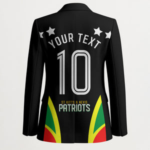 Personalized St Kitts And Nevis Patriots Cricket Blazer Dynamic Player Celebration Team Pride