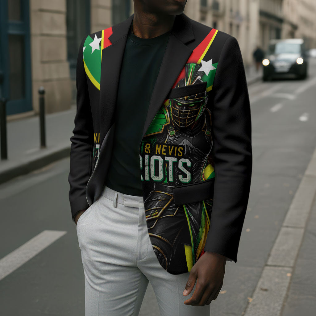 Personalized St Kitts And Nevis Patriots Cricket Blazer Dynamic Player Celebration Team Pride