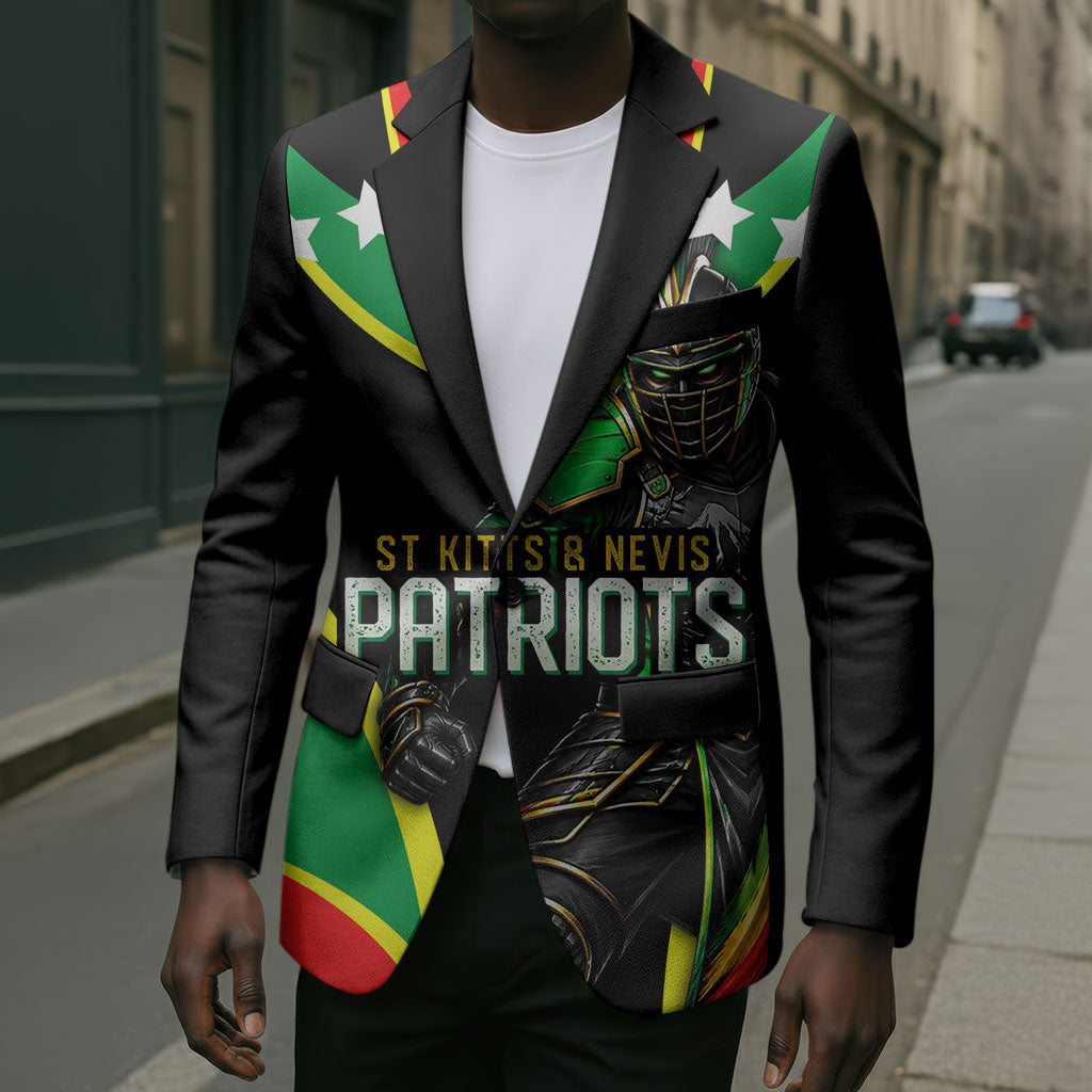 Personalized St Kitts And Nevis Patriots Cricket Blazer Dynamic Player Celebration Team Pride