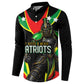 Personalized St Kitts And Nevis Patriots Cricket Button Sweatshirt Dynamic Player Celebration Team Pride