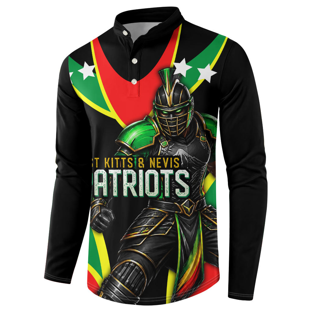 Personalized St Kitts And Nevis Patriots Cricket Button Sweatshirt Dynamic Player Celebration Team Pride
