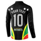 Personalized St Kitts And Nevis Patriots Cricket Button Sweatshirt Dynamic Player Celebration Team Pride
