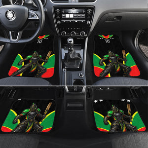 Personalized St Kitts And Nevis Patriots Cricket Car Mats Dynamic Player Celebration Team Pride