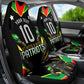 Personalized St Kitts And Nevis Patriots Cricket Car Seat Cover Dynamic Player Celebration Team Pride