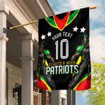 Personalized St Kitts And Nevis Patriots Cricket Garden Flag Dynamic Player Celebration Team Pride