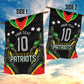 Personalized St Kitts And Nevis Patriots Cricket Garden Flag Dynamic Player Celebration Team Pride
