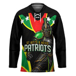 Personalized St Kitts And Nevis Patriots Cricket Hockey Jersey Dynamic Player Celebration Team Pride