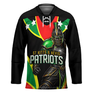 Personalized St Kitts And Nevis Patriots Cricket Hockey Jersey Dynamic Player Celebration Team Pride