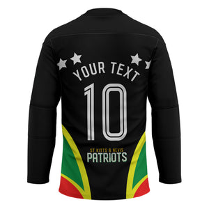Personalized St Kitts And Nevis Patriots Cricket Hockey Jersey Dynamic Player Celebration Team Pride